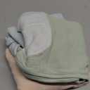 3-Pack Organic Swaddles for Newborns, Baby Sleep Sacks 0-3 Months - Baby Swaddle Wrap, Newborn Wearable Blanket, Infant Sleep Sack for Girls, Boys, Soft & Snug, Large Hook & Loop Closure (Mellow) (One Size)