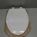 Bemis 1500EC 390 Lift-Off Wood Elongated Toilet Seat, Cotton White (Pack of 1)
