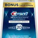 Crest 3D Whitestrips, Professional Effects, Teeth Whitening Strip Kit, 44 Strips (22 Count Pack)