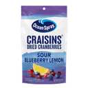 Ocean Spray Craisins Sweetened Dried Cranberries, Sour Blueberry Lemon, 6oz Pouch (6 Ounce Pouch (Pack of 1)) (BB: 03/20/2026)