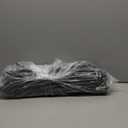 ALL Fire Portable Closet, Wardrobe Closet with 4 Shelves and 2 Hanging Rods, Freestanding Clothing Rack for Bedroom, Storage Organizer for Hanging Clothes, Black