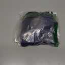 Tempt Me Women One Piece Sexy Mesh Swimsuit High Neck Halter Cutout Monokini Swimwear (Large, Blue)