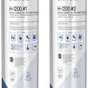 Pentair Everpure H-1200 Quick-Change Filter Cartridge Set, EV928201, NSF Certified to Reduce Lead, Replacement Pack for Everpure H-1200 Drinking Water System, 1,000 Gallon Capacity, 0.5 Micron