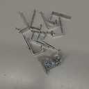 Wall Hooks Coat Hook Robe Hanging Robe & Towel Hooks, Utility Hooks Indoor Outdoor (Silver-Square, 1.8x1)