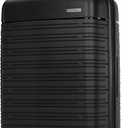 Samsonite Elevation Plus - Large Hardside Luggage - Scratch Resistant Polypropylene Shell, RightHeight Adjustable Handle, Integrated AirTag Holder, TSA Lock, WetPak Compartment - Triple Black
