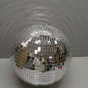 VEVOR Mirror Disco Ball, 16 Inch Party Mirror Ball with Hanging Ring, Large Lightning Disco Ball Party Decorations, Ideal for DJ Club, Stage, Wedding, Birthday, Christmas, New Years Celebration