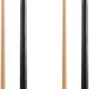 HMQQ Pool Cue Sticks 42"/48"/58" Billiard Cues with 13mm Leather Tip 17oz/18oz Standard or 20oz Heavy Set of 2 or 4 Durable 2-Piece Pool Sticks for Beginners, Adults, Home & Bar