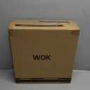 Carbon Steel Wok Pan - 13" Wok Pan with Lid, Woks & Stir-Fry Pans Nonstick with Spatula & Brush, Chinese Wok Flat Bottom Wok for Induction, Electric, Gas, All Stoves