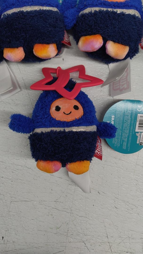 Bum Bumz Cosmic Bunz Rafa Blue Rocket Spaceship 3.5in Clip On Plush Russ 5 Pack