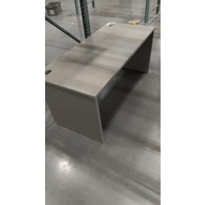 Wooden Office Table, Color: Grey, Size: 66x30