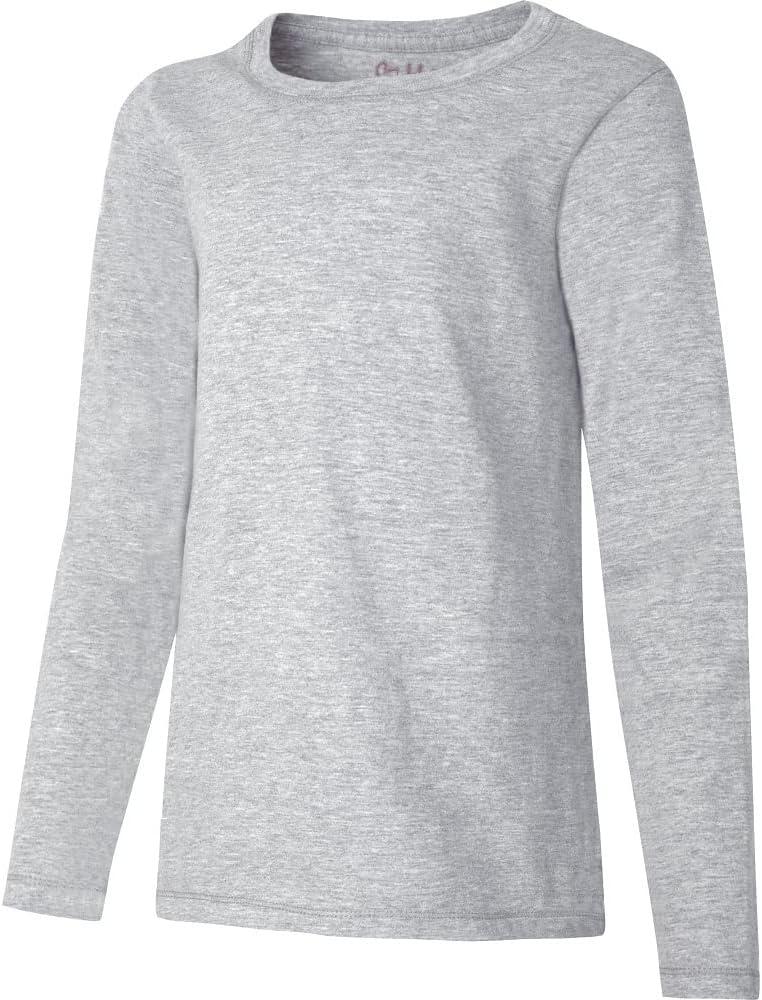 Hanes Girls' Comfortsoft Long Sleeve Tee (X-Large)