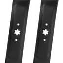 742-0616A 21 inch Mower Blade Compatible with Cub Cad et MTD 42 inch Mower Deck, 742-0616 Mulching Blades Fit for Cub Cad et Troy-Bilt LT1040 LT1042 RZT42, Replace 742-04308 942-0616, 2 Pack