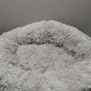 WESTERN HOME WH Calming Dog & Cat Bed, Anti-Anxiety Donut Cuddler Warming Cozy Soft Round Bed, Fluffy Faux Fur Plush Cushion Bed for Small Medium Dogs and Cats (20"/24"/27"/30")