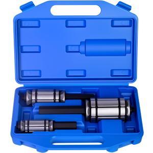 3 PCS Exhaust Pipe Expander Set, 1-1/8" to 3-1/2" Tail Pipe Expander Tool Set, Muffler Pipe Expander Set Compatible with Most Vehicles and Trucks, Automotive Tool Kit for Tail Pipe Tube