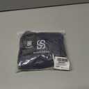 SUUKSESS Women One Off The Shoulder Summer Tank Tops Ruched Short Sleeve Shirts (Blue, L)