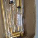Over The Table Rod Stand with Clamps, Adjustable Table Arch Gold
