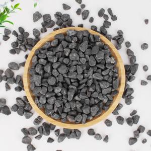 Natural Black River Rocks,3/5 Pebbles for Indoor Plants,Succulent and Cactus Gravel,Aquariums Gravel,Rocks for Indoor Plants,Fish Tank,Vases,Terrarium 1 LB