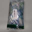 NOBLE Blue Wig with Bangs 12 Inches Short Bob Curly Wig Blue Wigs for Women Colorful Wavy Bob Wigs with Air Bangs Heat Resistant Synthetic Silver Blue Halloween Wigs for Cosplay Party