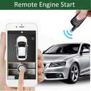 Universal Remote Engine Starter for Car One Key Start Button Open Trunk by Remote Key or App, Keyless Entry by Phone Thanksgiving, for Man (One Way Start Without PKE)
