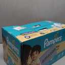 Pampers Swaddlers Diapers, Size 4 (15-34 lbs), 120 Count, Absorbent, Keeps Baby Dry and Comfortable, Skin Safe Disposable Baby Diaper 