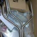 16.5" Pressure Washer Surface Cleaner with 304 Industrial-grade Stainless Steel Housing, Dual Handle, Driveway Pressure Washer Attachment, 2 Replacement Nozzles, for Concrete, Sidewalk, Deck, 4500 PSI