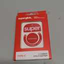 Superglide2 Glass Mouse Skates for Logitech G Pro X Superlight (Red) - Controllable Speed Surface, Polished Edge, Ultra Smooth Durable Gaming Feet (Type-C, Red)