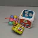 Montessori Toys for Toddlers, 7-in-1 Activity Cube, Shape Sorter Toy| Baby Developmental Learning Toys| First Birthday Gifts