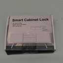 eLinkSmart Smart Cabinet Lock, Hidden No Drill Adhesive Magnetic Baby Proofing Child Proof Drawer Locks, Keyless RFID Bluetooth Cabinet Locks for Adults File Kitchen Cupboard Closet Liquor - White