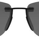 BEX Legolas OTG Rimless Polarized Sunglasses - UV Protection Lightweight Sport Eyewear