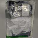 Fruit of the Loom Baby 14-Pack Grow & Fit Flex Zones Cotton Stretch Socks - Unisex, Girls, Boys (12-24 Months, Black, White, Grey)