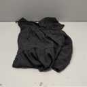 Womens V Neck Crisscross Backless Dresses Tie Back Sleeveless Ruffle Hem Flowy Swing A-Line Vintage Summer Mini Dress (Medium)