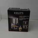 KRUPS Stainless Steel Espresso Machine: 15-Bar Pump Pressure, Milk Frother for Cappuccino and Latte, Fast Pre-Heat, 2-Cup Capacity, Cup Warmer, Easy Cleaning, 1350W, Silver