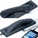 Retro Handset,Cell Phone Handset,Retro Telephone Handset Anti Radiation Receivers 3.5MM for iPhone iPad,Mobile Phones,Computer