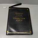9 Pocket 3 Ring Leather TCG Binder for Baseball, Trading Game, and Sports Card, 30 Pages, Holds 540 Cards (10.8 x 1.8 x 13.5 In)