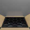 3.9" Rise 2pack Rubber Curb Ramps for Driveway Doorway Shed Threshold Wheelchair, Truck Car Motorcycle Bike Cart Lawn Mowers Angled Step Entry in Ramp, 7000lbs Heavy Duty Powersports Loading Ramp