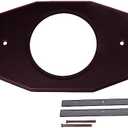 Westbrass D502-12 One-Hole Remodel Plate for Moen and Delta, Oil Rubbed Bronze