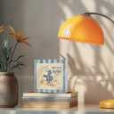 Western Office Decor, Born to Be Wild Until 9PM Cowboy Rodeo Wooden Box Sign, Vintage Rustic Western Decor for Home, Bedroom Office Desk Shelf Tabletop Decor, 5x5 Inch