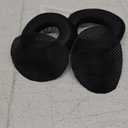 SOULWIT Lambskin Replacement Earpads for Sennheiser HD700 HD 700 Headphones. Ear Pads Cushions with Durable Mesh Fabric, Noise Isolation Memory Foam - Black