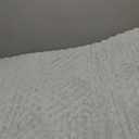 Dog Bed for Large Dogs - Big Waterproof Dog Crate Bed with Removable Washable Cover, Egg Crate Foam Support, Anti-Slip Bottom, Deluxe Plush Pet Bed Mat (Grey)