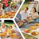 Air Fryer Liners for Ninja, 205 PCS Heavy-Duty Disposable Air Fryer Liners, 8" Round Airfryer Paper Liners for 5-8 QT Basket, Oil-Proof & Non-Stick Parchment Paper for Baking, Microwave, Oven, Pans