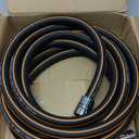 Giraffe Tools Garden Hose 20ft x 5/8", Custom Length, Heavy Duty, No Kink, Flexible, Rubber Garden Hose, Leakproof Water Hose with Male to Female Fittings, 600 Burst PSI