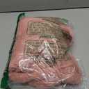 SlowTon Dog Winter Coat - Fuzzy Pullover Pajamas, Soft Fleece Windproof Cold Weather Dog Jacket Cozy Onesie Jumpsuit Outfit 4 Legged Clothes with Leash Hole  (Pink, M) (M (Back: 16.5"))