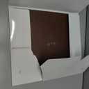 Catch All Valet Tray - EDC Organizer for Key, Wallet, Watch, Jewelry, Phone, coin change | Faux Leather Storage Tray for Dresser, Nightstand, Desk, Entryway, Travel Storage | Brown