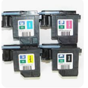 Printhead for Designjet, Good Compatible Printhead Replacement, Abs, 4Pcs Printhead,for Designjet 100 110 111 500 510 800 813 850 Bk C M Y, BONKZEBUo8ewdsigfc