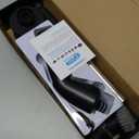 Leebein Electric Spin Scrubber, Cordless Cleaning Brush for Bathroom Shower Tub, IPX7 Waterproof Power Scrubber with 7 Brush Heads, Extendable Long Handle and 2 Speeds Scrubber for Bathtub Floor (Black)