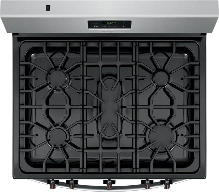 Custom Fit Reusable Burner Liner for Frigidaire Gas Range Stove Protect Your Stovetop with this Splatter Guard Cover - FCRG3083AS