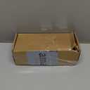 Tbestmax Qtips Holder Bathroom Container, 10/7 OZ Cotton Ball/Swabs Dispenser, Apothecary Jar Organizer for Storage Wood Lids