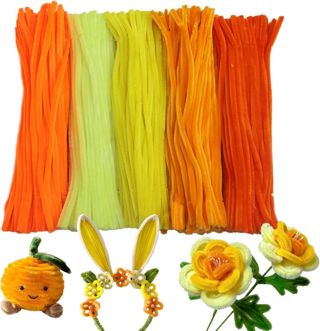 Green Pipe Cleaners Craft Pipe Cleaners Bulk Pipecleaners Crafts Supplies500Pcs Green