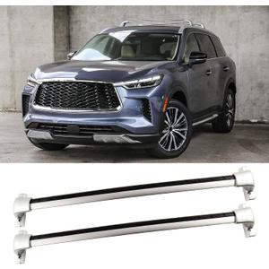 Roof Rack Cross Bars Compatible with Infiniti QX60 2022-2025, 220lb Aluminum Alloy Cargo Bar, Roof Rail Rooftop Luggage Canoe