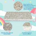 Chinchilla Cooling Stone Durable Cool Down Easy Clean in Hot Summer for Rabbit Hamster Guinea Pig Chinchilla Kitten Small Animals Spots of Gold-Grey